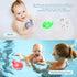 Baby Bath Toys, Kid Odyssey Rechargeable Whale Bath Toys Automatic Induction Sprinkler Bathtub Shower Toys with LED Light, No Hole - IPX7 Waterpro...