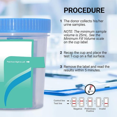 2 Pack 12-Panel Instant at Home Urine Test Kits | Multi-Panel Urine Screening Testing Kit...
