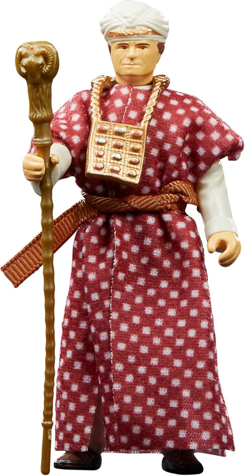 Indiana Jones and The Raiders of The Lost Ark Retro Collection Belloq (Ceremonial) Toy, 3.75-inch Action Figures for Kids Ages 4 and Up...