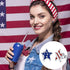 Silver USA American Flag Earrings - S925 Patriotic Stud Earrings Fourth of July Independence Day Jewelry Gifts for Women(Star1)...
