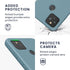 kwmobile Case Compatible with Google Pixel 4a 5G Case - Slim Protective TPU Silicone Phone Cover - Arctic Night...