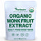 Organic Monk Fruit Sweetener, 125g (4.41oz), No Fillers Pure USDA Organic Monk Fruit Extract Powder with No Aftertaste, Zero Calorie & Zero Carbs,...