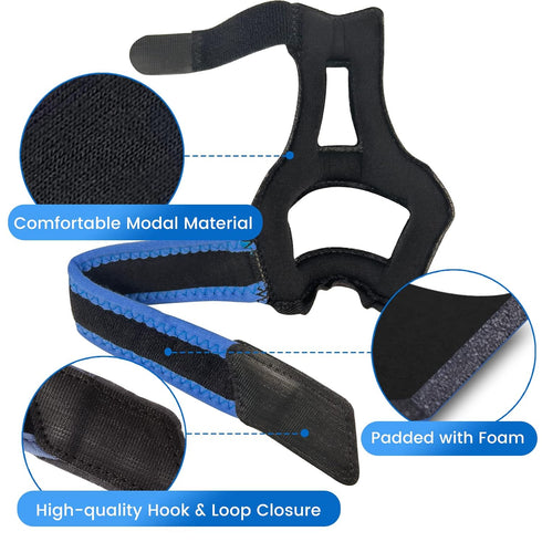 Velpeau Thumb Brace for Man & Women - Reversible Wrist & Thumb Spica Splint, Breathable CMC Support Stabilizer for De Quervain's Tenosynovitis, Ar...