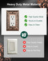 4-Pack Decorator Outlet Cover Plate, Paisley Pattern Decorative Switch Plates and Outlet Covers, Antique Copper Metal Wall Plate for Electrical Ou...