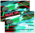 Laser Tag Brights Invitations - 12 Invitations + 12 Envelopes - Double Sided - Laser Tag Party Supplies - Laser Tag Party Supplies - 12ct Brights...