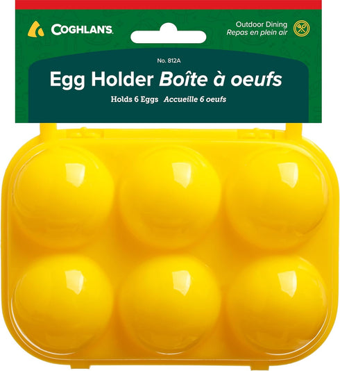 Coghlan's 6-Count Camping Egg Holder – Durable, Compact, Lightweight Storage Container for Outdoor Cooking, Travel, and Camping Adventures...