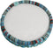 1Pc National Style Beading Mat Board Bead Decorated with Embroidered Edge for Beads Organizer, Blue...