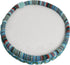 1Pc National Style Beading Mat Board Bead Decorated with Embroidered Edge for Beads Organizer, Blue...