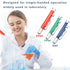 ONiLAB Pipette Pump?Set of 3 Lab Pipettes, 2ml Blue, 10ml Green, 25ml Red, Fit Plastic or Glass Pipettes...