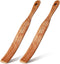 11 Inch Acacia Wooden Sourdough Spatula Bread Mixing Stir Stick Spurtle with Hanging Hole Wooden Kitchen Spreading Cooking Mixing Tool for Sourdou...