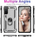 Case for Samsung Galaxy S21 5G Case Heavy Duty with Built in Screen Protector Hard Armor Military Anti-Fall Bumper Cover for Samsung S21 5G 6.2 20...