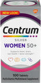Centrum Silver Women's Multivitamin for Women 50 Plus, Multivitamin/Multimineral Supplement with Vitamin D3, B Vitamins, Non-GMO Ingredients, Supp...