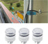 12 PCS Electric Fence Wire Connectors for 12-17 Gauge Aluminum Wire, Spool Galvanized Steel Wire, Poly Rope|Aluminum ALloy split bolts for Reliabl...