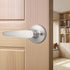 Probrico (1 Pack Door Hardware Dummy Lever Door Handles for Closets,Single Side Individual Door Lever in Satin Nickel...
