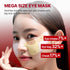 Mega Under Eye Masks (4 Pairs), Wrinkle-Fit Tangle Eye Patch, Korean Eye Mask for Puffiness, Dark Circles, Under Eye Bags, Anti-Wrinkle, Korean Sk...