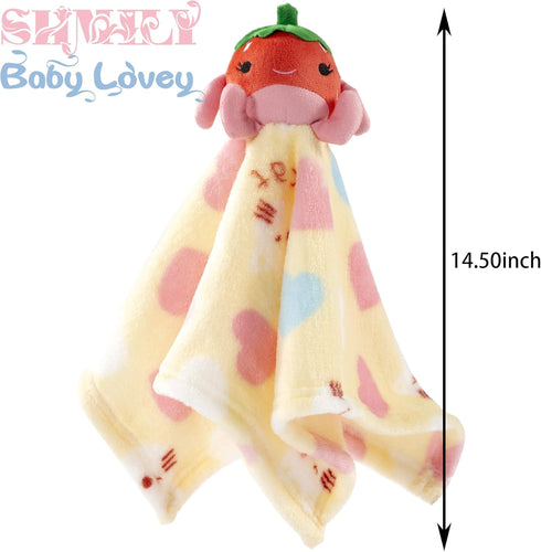 Security Blankets for Babies, Baby Girl Newborn Essentials Help Babies Fall Asleep and Feel Safe, Also As Stuffed Toys for Newborns, Infants, Todd...