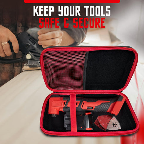 Hard Storage Travel Case for Milwaukee 2626-20 M18 Multi-Tool | Hard Carry Case for Milwaukee M18 Cordless Oscillating Tool | Waterproof, Anti-Scr...