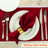 8 Pcs Gold Napkin Rings Set Metal Napkin Holder Rings Holiday Rhinestone Delicate Buckle for Easter Wedding Dinner Party Receptions Family Gatheri...