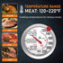 KT THERMO Meat Thermometer for Cooking - NSF certificated Instant Read Cooking Temperature Thermometer Oven Safe, Waterproof 2.5" dial, 5" Long Pr...