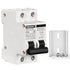 AC Solar Panels Disconnect Switch 40 Amp DC Solar Shut Off Switch 12V-400V 2 Poles Small Miniature Circuit Breaker for Solar PV Homes, DC 110V DIN...