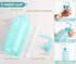Melphoe Tattoo Wash Bottle Squeeze 3Pcs 500ml Squirt Bottle Succulent Watering Can, Safety Rinse Bottle, Plastic Squeeze Medical Lab Washing Bottl...
