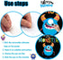 MISS FANTASY Halloween Games Kids Party, Pin The Eye on The Monster, Halloween Party Activities for Family Children Boys Girls Classroom School Ho...