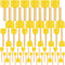 48 Pieces Round Sponges Brush Set, Round Sponge Brushes for Painting, Wooden Handle Foam Brush Sponge Painting Tools for Kids Painting Crafts...