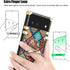 nancheng for Google Pixel 6 Case Kickstand Ring Holder Clip Exotic Colorful Square Diamond Rivet Crystal Anti-Shock Protective Soft Slim Shockproo...