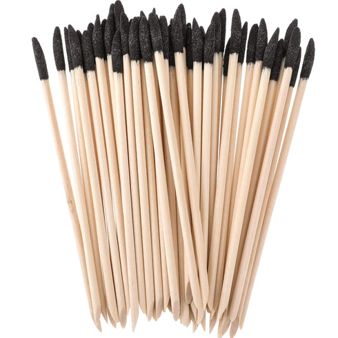 50 PCS Sanding Sticks for Woodworking, 280 Grit, 5.52 X 0.2inch Detail Sanding Tools Sanding Sticks for Wood Sanding Sticks Matchsticks Sanding Tw...