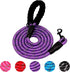 Heavy Duty Dog Leash with Soft Padded Handle 4/5/6.5/10FT Reflective Rope Dog Leash Comfortable Design Metal Carabiner Clip for Small Medium Large...