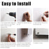 Luomorgo 12 Pcs 1" x 2" Stainless Steel Standoff Screws, Wall Sign Standoff Mounting Hardware Advertising Glass Standoff Nail for Hanging Acrylic ...