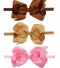 Baby Girls Infant Headbands With Kids Hair Bows(16) (Color D)...