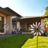 Outdoor Wind Spinner 33" Metal Wind Sculpture Waterproof Fluorescence Wind Spinners for Garden Patio Lawn Decoration...