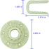 LONYE W10528947 Washer Drive Hub Kit Compatible with Whirlpool Maytag Washer W10396887 W10402178 AP5665171 PS6012095