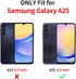 XIZYO for Samsung Galaxy A25 Case, Floral Rose Cute Phone Case for Women Girls Aesthetic Pattern Print Slim TPU Bumper Case Shockproof Protective ...