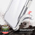 ZUSLAB Compatible with iPhone 12 Pro Max Case 2020 Transparent Shockproof Protective Clear Bumper Cover - Clear & White...