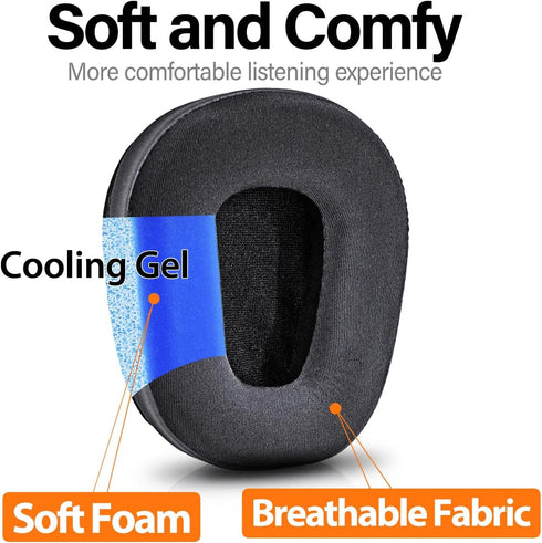 B450-XT B550-XT Kit Replacement Ear Pads Cushion Compatible with B450-XT B550XT Headset I B450 B550 XT Accessories (Cooling Gel)...