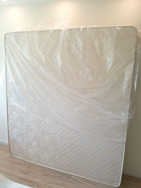 K KINGPLAST King/Queen Plastic Mattress Case 78" x 10" x 96" Clear Plastic Disposal Mattress Storage Bag Cover for Waterproof and dustproof......
