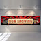 Blulu Movie Night Party Decorations 2025 Now Showing Banner 70. 8 x 15. 7 Inch Red Carpet Backdrop Decorations Movie Backdrop Birthday Party Banne...