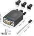 2Packs DB9 Serial Adapters No Soldering Needed. D-SUB 9-pin RS232 RS485 Adapter to Terminal Connector Signal Module with Bolts Nuts and Screwdrive...