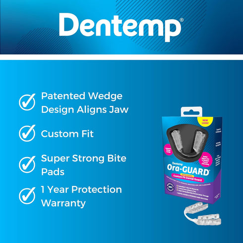 Dentemp Ora-Guard Custom Fit Dental Guard - Bruxism Night Guard for Teeth Grinding - Mouth Guard for Clenching Teeth at Night - Comfortable Mouth ...