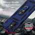 for iPhone 12 Mini Case with Slide Lens Cover, HD Screen Protector, Military Grade Drop Protection, Magnetic Rotated Ring Holder Kickstand Phone C...