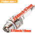 5pcs Spark Plug Z4C for 49cc 50cc 66cc 70cc 80cc 2-Stroke Engine Motorized Bicycle Moped Scooter Yamaha JOG50 90 ZX50 DIO50 Suzuki AG100 QJ50 DX10...