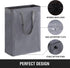 Slim Laundry Hamper with Adjustable Long Handles, 45L Small Laundry Baskets with Mesh Top, Narrow Dirty Clothes Hamper for Bedroom, Closet, and Ba...