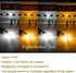 iBrightstar Super Bright 3157 4157 3155 3457 Switchback LED Bulbs with Projector Replacement for Daytime Running Lights/DRL and Turn Signal Lights...