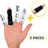 BodyMoves Finger Splints plus sleeve for trigger mallet broken finger post surgery rehabilitation...