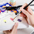 Mr. Pen Miniature Paint Brush Set - 9 Pcs, Fine Detail Paint Brushes, Tiny & Micro Point Brushes...