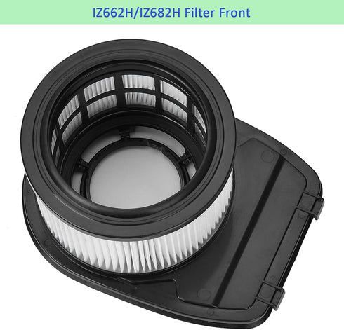IZ662H IZ682H Filters for Shark Rocket Pet Pro IZ662H IZ682H Stick Vacuums, Include 2 Pack Filter and 4 Pack Foam and 4 Pack Felt Filter Kit...