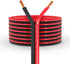 DS18 SW-18GA-100RB Ultra Flex Speaker Wire Red and Black 100FT - Speaker Cable for Audio Applications...