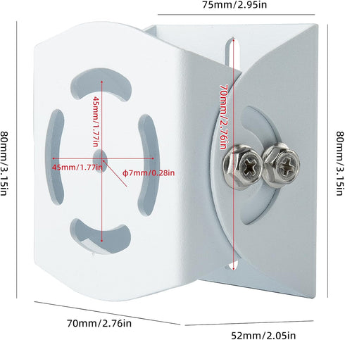 Baby Monitor Wall Mount for Infant Optics?Babysense, HelloBaby, Arlo ?VAVA and Most Universal Monitors Camera Easy Installation (Wall Sticker)...